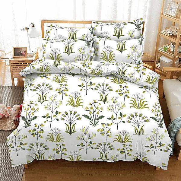 3-Pcs 100% Egyptian Cotton Printed Duvet Cover All Sizes - Dany Dude