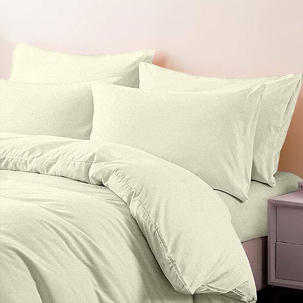 4PCS - Flannelette Duvet Cover 100% Brushed Cotton Bedding Set - Dany Dude