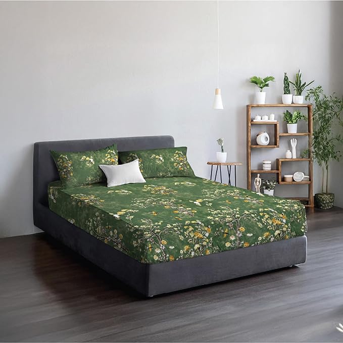 100% Egyptian Cotton 30cm Deep Fitted Sheet All Sizes