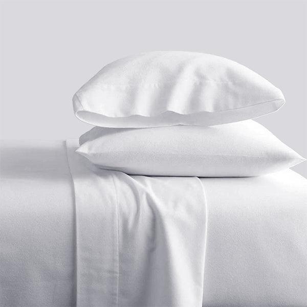 100% Brushed Cotton 30CM Deep Flannelette Fitted Sheet - Dany Dude