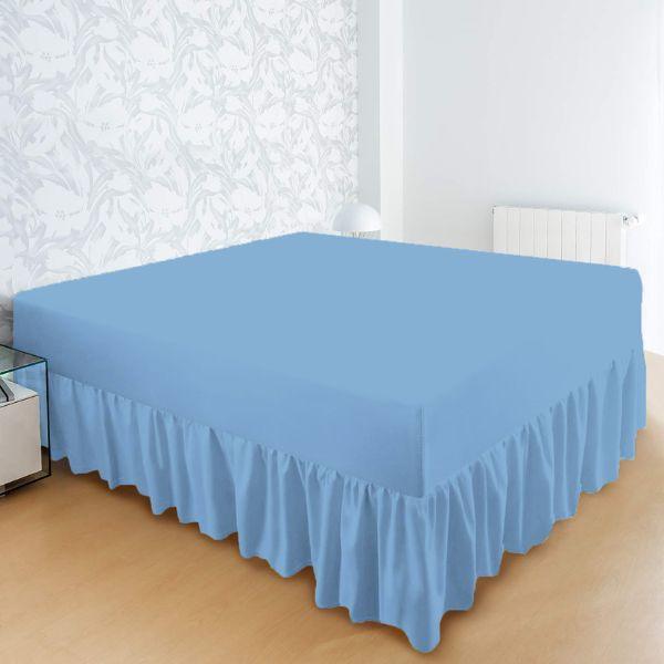 Valance Sheet - Sky Blue