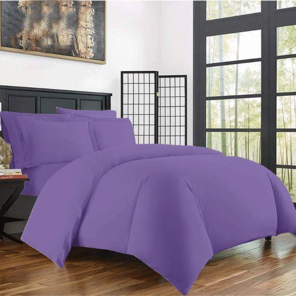 otton Duvet Cover - Lilac