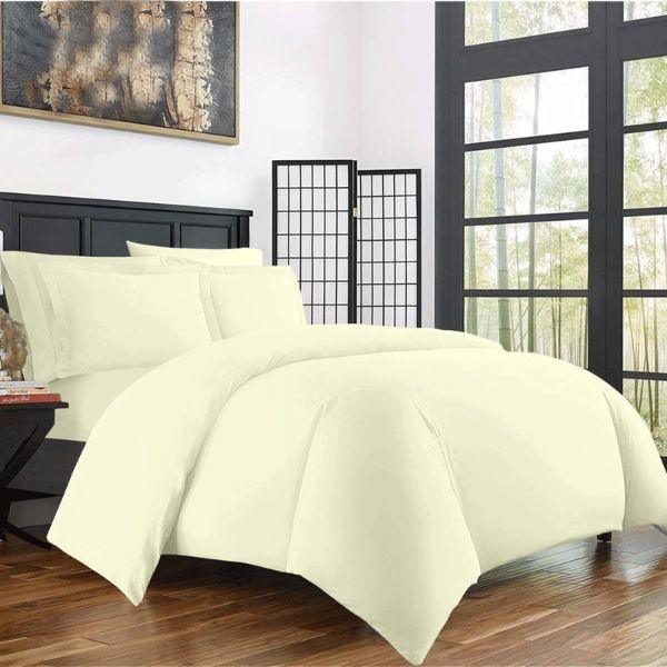 Cotton Duvet Cover Cream