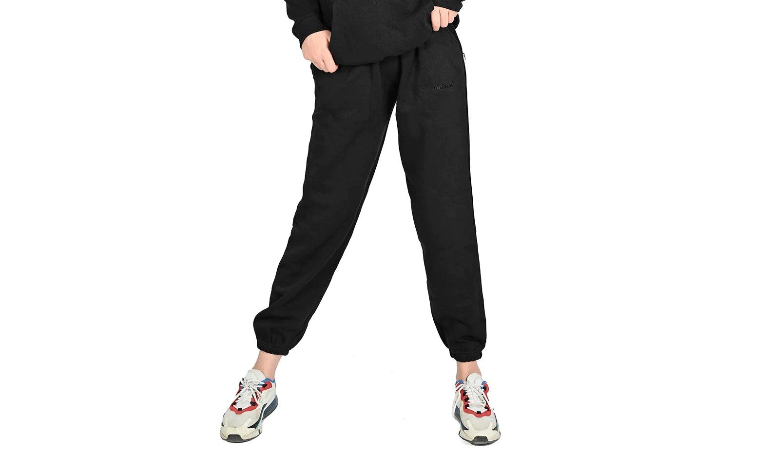 100% Cotton Ladies Jog Pants Women Yoga Joggers Trousers Jogging Bottoms