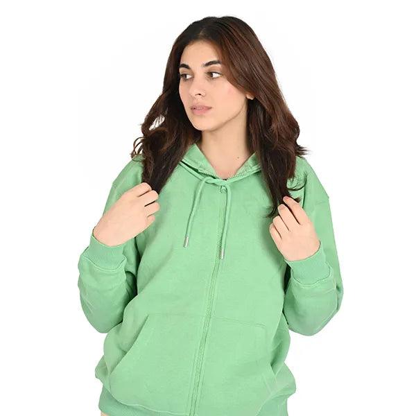 Shop Women s 100 Cotton Zip Up Hoodie Stay Cozy Stylish Dany Dude
