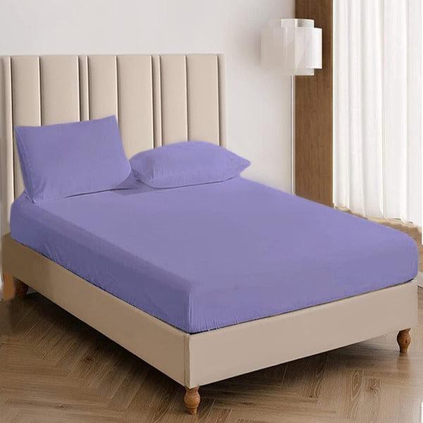 35cm Deep Fitted Sheet - Lilac