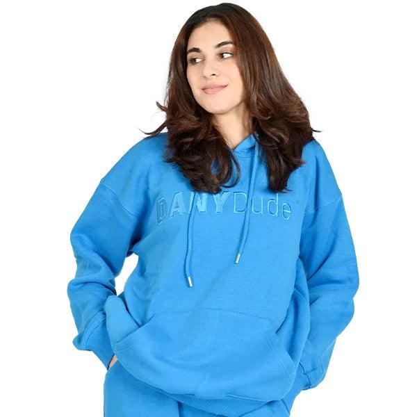 Ladies Embroidered Hoodie Tops Women Long Sleeve Tracksuit